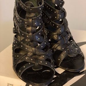 Nine West Black Kentaro Sandal